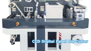 آلة قطع الملصقات الرقمية CCD